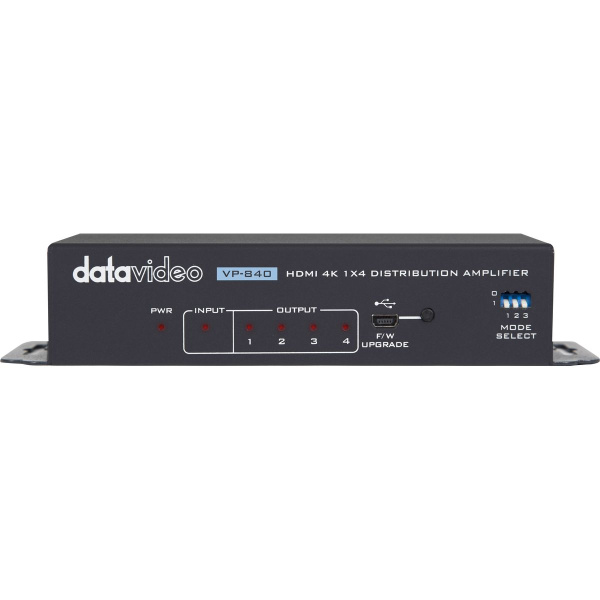 Datavideo VP-840 4K HDMI Distribution Amplifier 1x4
