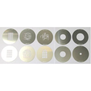 Elinchrom Set Of 10 Gobos 85mm For Zoom Spot
