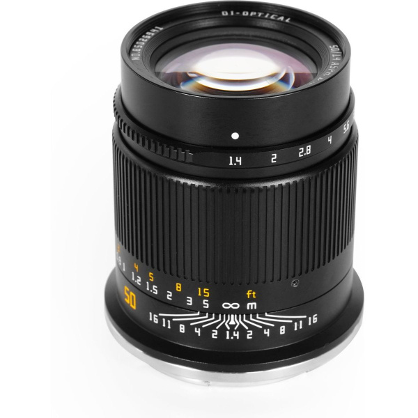 TTArtisan 50mm f/1.4 Nikon Z-Mount | FullFrame Black