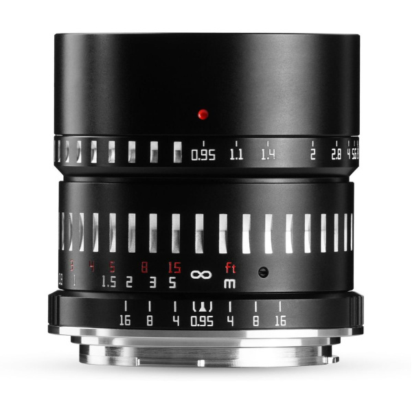 TTArtisan 50mm f/0.95 Sony E-Mount | APS-C Black/Silver