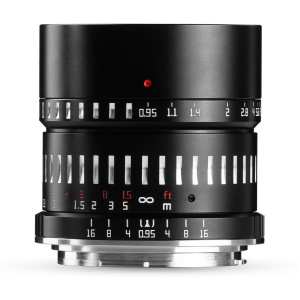 TTArtisan 50mm f/0.95 Nikon Z-Mount | APS-C Black/Silver