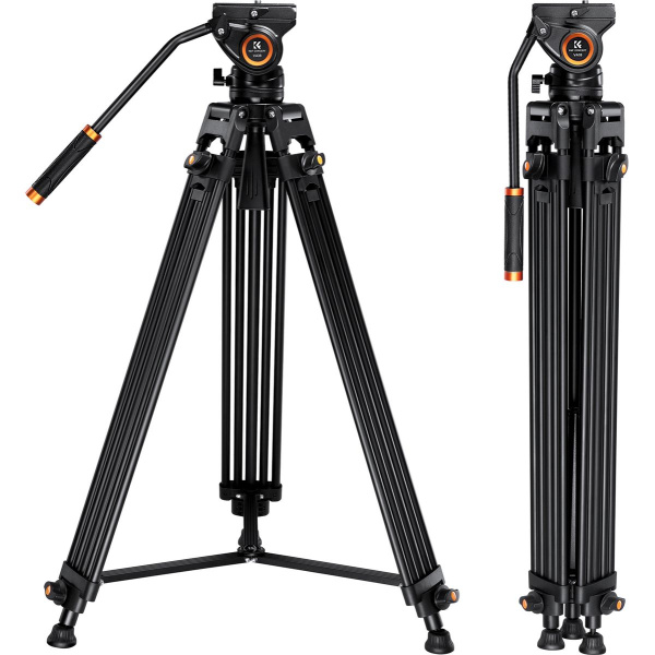 K&F Concept Video Tripod VA18+VH081