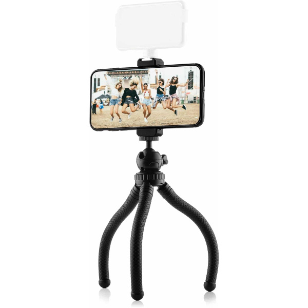 MOJOGEAR Flexible Tripod w/ Extra Sturdy Legs