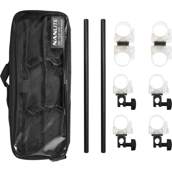 Nanlite Tube Holder (2 Rods 4 Clamps)