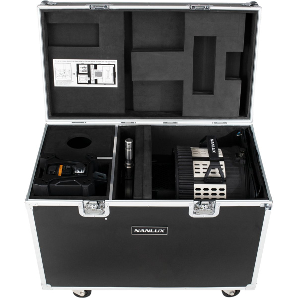 Nanlux Flightcase For Evoke 1200 &amp; FL-35 NX-CC-EV1200-FL-FT