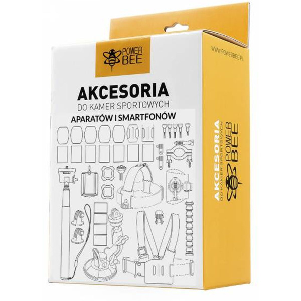 PowerBee Premium Set - For Action Cameras