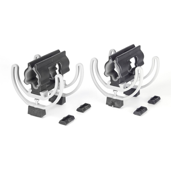 Rycote Pair Of Duo-Lyre 72 (19/34) (w/ Stereo Risers)