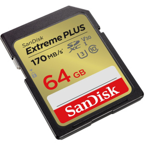 SanDisk Extreme Plus 64GB SDHC Memory Card 80MB - Image 3