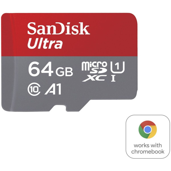 SanDisk Ultra MicroSDXC Card For Chromebooks White