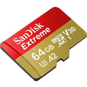 SanDisk Extreme MicroSDXC 64GB+SD Adapter 170MB - Image 2