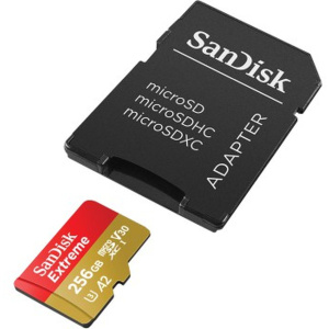 SanDisk Extreme MicroSDXC 256GB+SD Adapater A2 U - Image 4