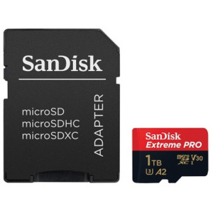 SanDisk Extreme Pro MicroSDXC 1TB+SD Adapter A2 - Image 3