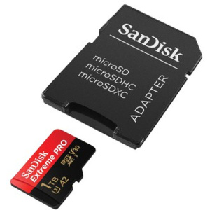 SanDisk Extreme Pro MicroSDXC 1TB+SD Adapter A2 - Image 4