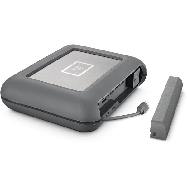 LaCie DJI Copilot 2TB USB-C USB3.1 SD Card Slot Backup On-Se