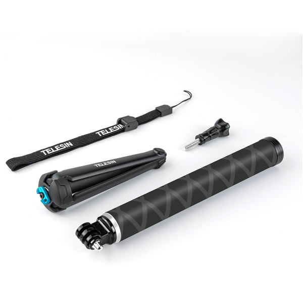 Telesin Selfie Stick Carbon 90cm w/ Small Tripod