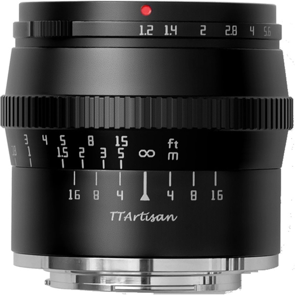 TTArtisan 50mm f/1.2 Sony E-Mount | APS-C Black