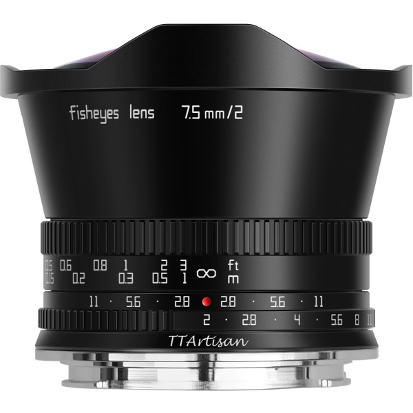 TTArtisan 7.5mm f/2.0 L-Mount (Pana/Leica) | FullFrame Black