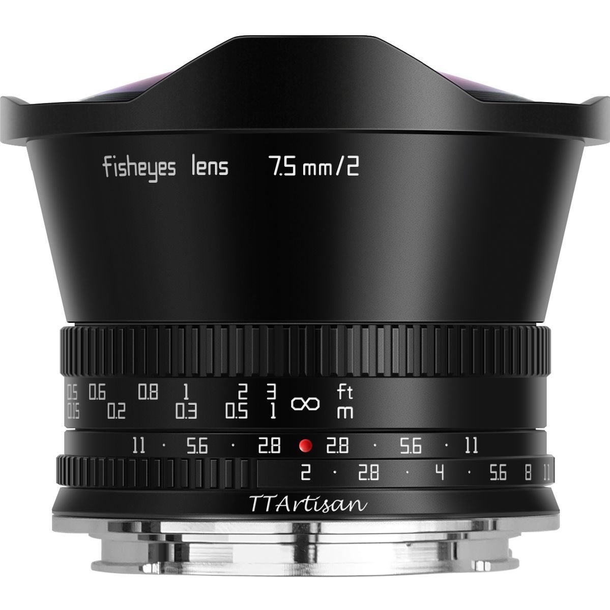 TTArtisan 7.5mm f/2.0 L-Mount (Pana/Leica) | FullFrame Black