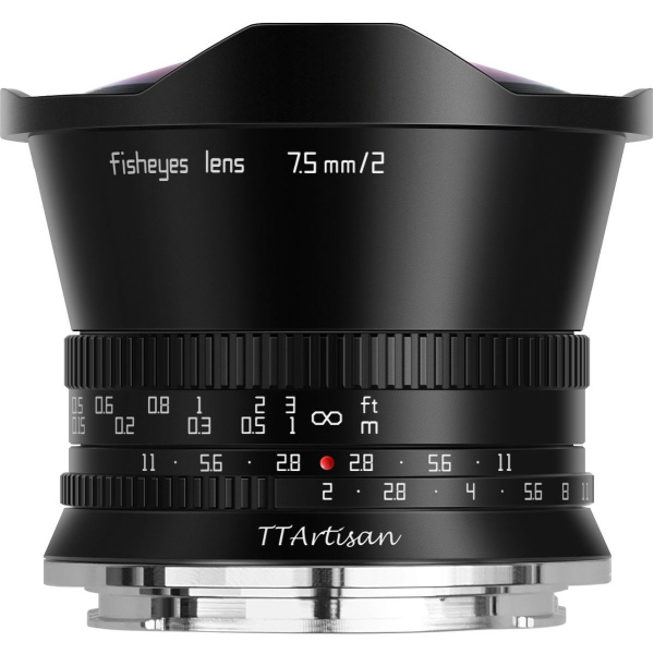 TTArtisan 7.5mm f/2.0 Nikon Z-Mount | APS-C Black