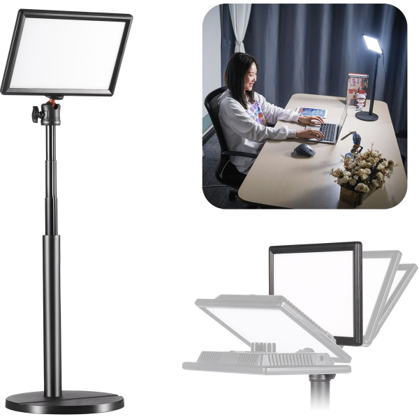 VIJIM K3 Desktop LED-Video Light w/ Tripod