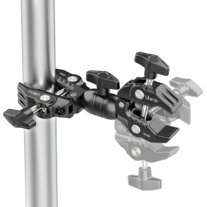 Ulanzi R096 Double Super Clamp Tube Clamp w/ Ball Head - Image 2