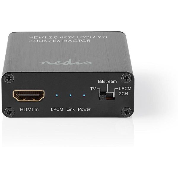 Nedis HDMI Audio-Extractor | Digital And Stereo - 1X HDMI