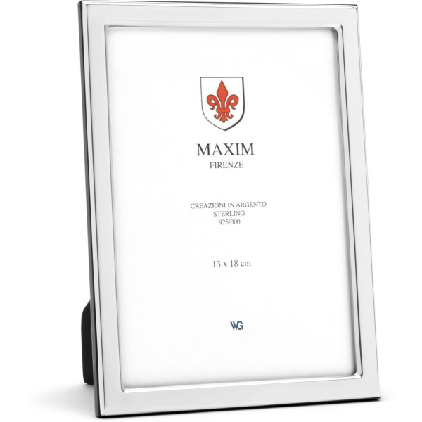 Maxim Frame Silver 925 Smooth 13x18cm