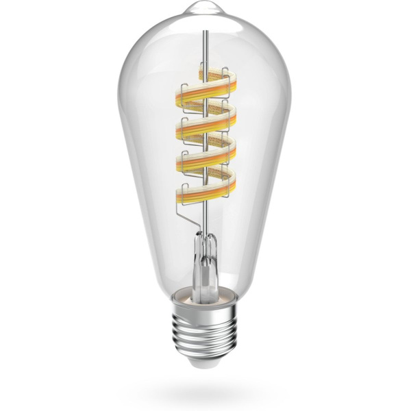 Hama Slimme Ledlamp Matter E27 Retro Gloeidraad ST64 RGBW Dimmable w/ App