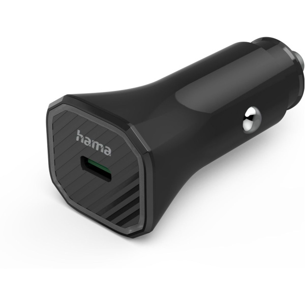Hama Eco Friendly Auto-Charger USB-C Power Delivery/Qualcomm 3.0 25W Black