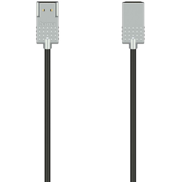 Hama High-Speed HDMI-Cable Ultra-Slim 4K Conn - CONN. Ethernet 2.0 M