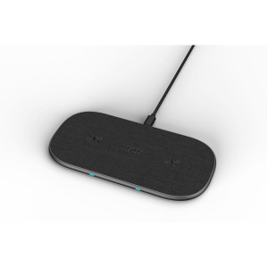 Rapoo XC260 Dual Wireless QI Charger Pad 20 Watt Grey - Image 3