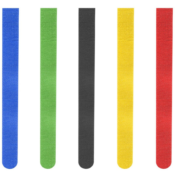 Hama Klittenband-Binders Herbruikbaar 16 X 215 mm Gekleurd 5 PCs
