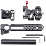 Nitze EVF Mount w/ Nato Rail and ARRI Rozet (EVF-K03)