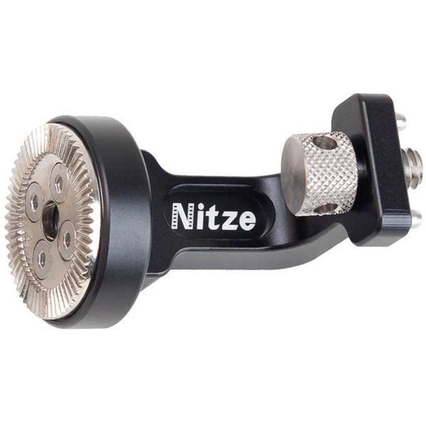 Nitze 1/4-20 Screw and ARRI Loc Pins To ARRI Rozet (N68)