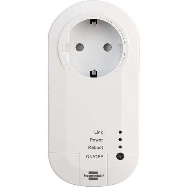Brennenstuhl Connect Smart Plug w/ 433 MHz Transmitter Wa 3600 LRF01 433
