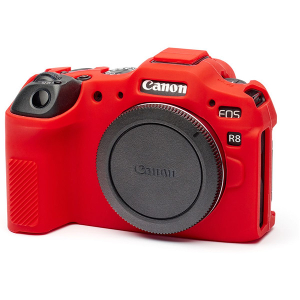 easyCover Body Cover For Canon R8 Red New