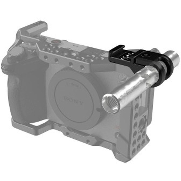 8Sinn 15mm Single Rod Clamp With Cold Shoe For 8Sinn Sony FX3 / FX30 Cage
