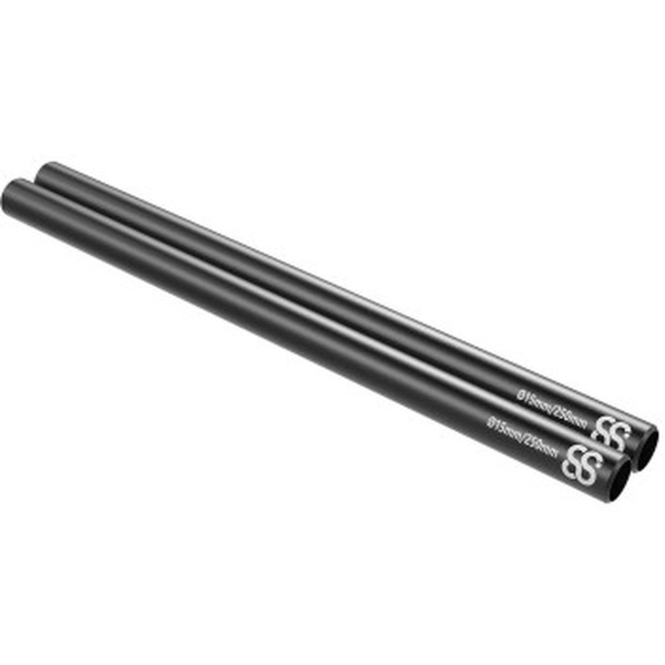 8Sinn 25cm 15mm Black Rods 2pcs