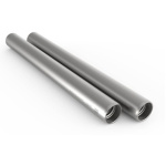 8Sinn 15cm 15mm Silver Rods 2pcs