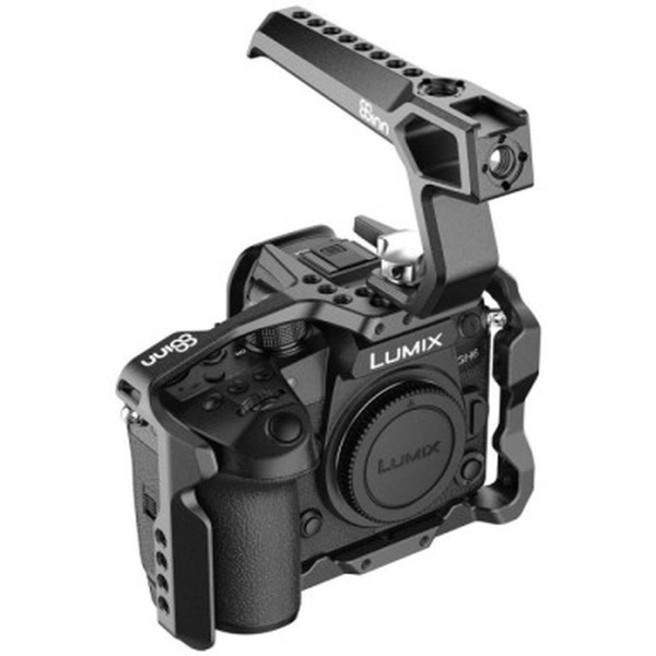 8Sinn Cage For Panasonic GH6 + 8Sinn Black Raven Top Handle