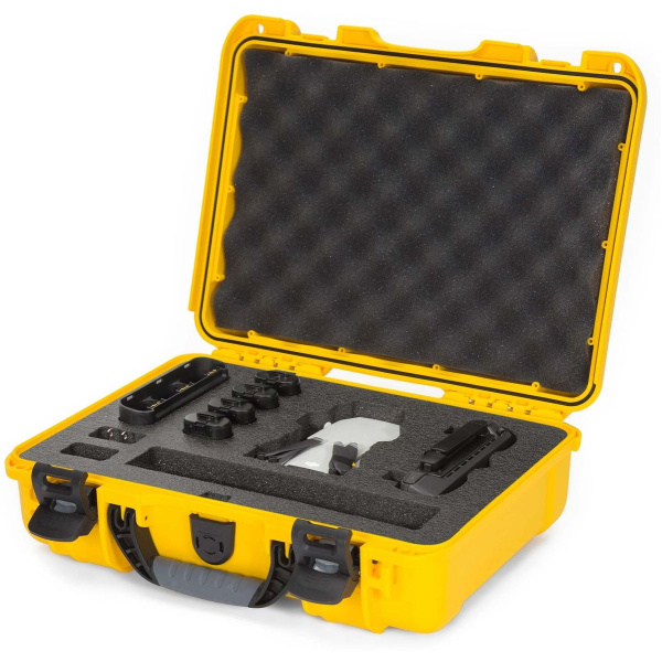 Nanuk Case w/ Foam Insert For Mavic Mini Fly More Yellow Interior 335x234x97mm