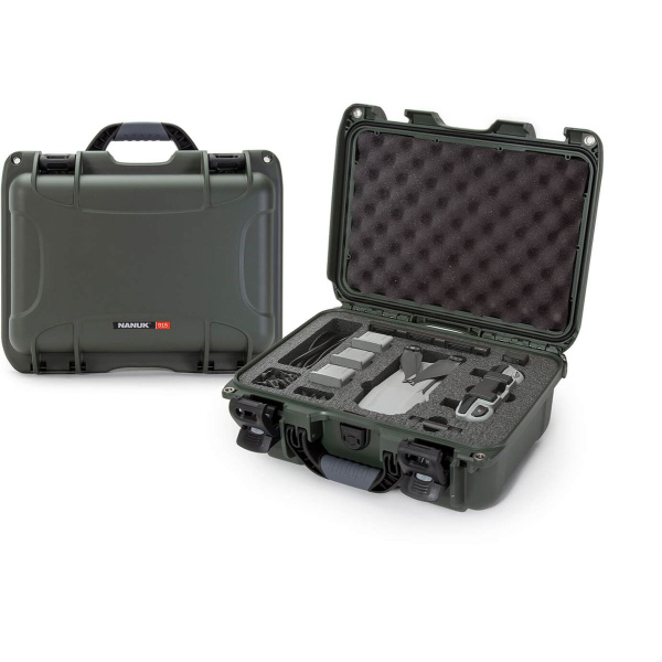 Nanuk Case w/ Foam Insert For MAVIC A 2 Olive Interior 351x236x157mm