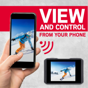 Agfa Photo Actioncam Dual Screen WIFI 120° Wide Angle - Image 5