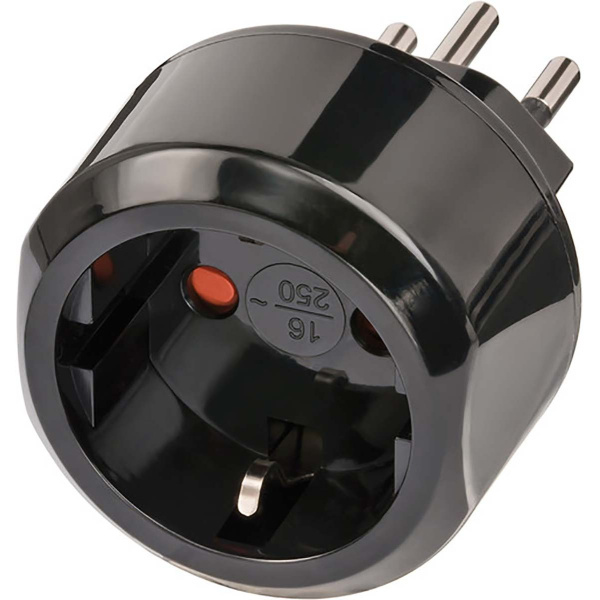 Brennenstuhl Travel Adapter Europa-To-Zwitserland Geaard