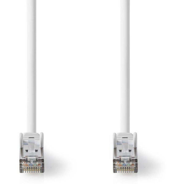 Nedis CAT 8.1 Network Cable RJ45 Male | RJ45 Male | 1.00m | Round | LSZH | White