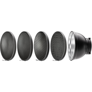 Westcott 55-DEGREE Wide Umbrella Reflector w/ Honeycomb Grids (Bowens Mount)