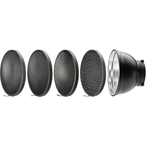 Westcott 55-DEGREE Wide Umbrella Reflector w/ Honeycomb Grids (Bowens Mount)