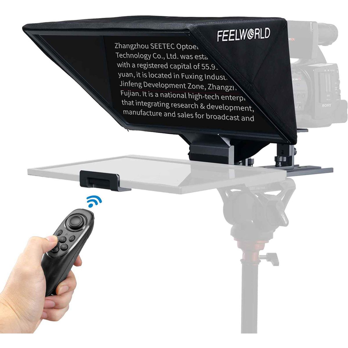 Feelworld TP16 Teleprompter Large Screen - Image 3