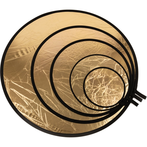Caruba Reflection Screen 2-IN-1 Gold &amp; Silver - 45cm
