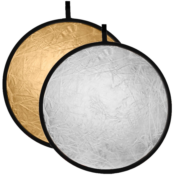 Caruba Reflection Screen 2-IN-1 Gold &amp; Silver - 60cm